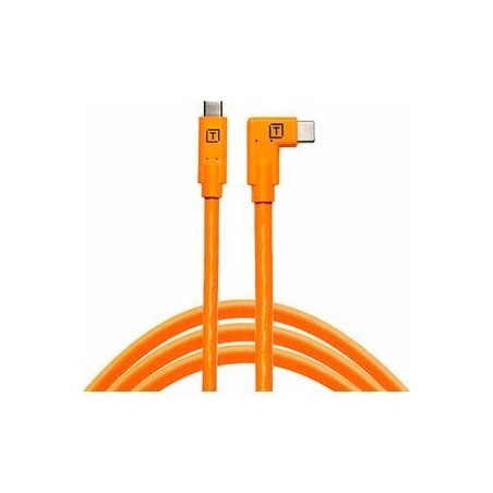 Tether Tools TetherPro USB 3.1 Type-C Kabel 4.6m Orange - Hurtig Dataoverførsel og Holdbar Kvalitet!