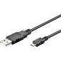 goobay USB-kabel 5m Sort goobay USB-kabel 5m Sort