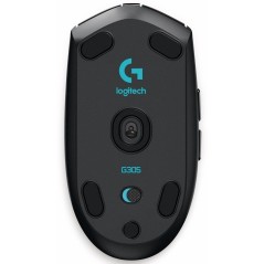 Logitech G305 Optisk Trådløs Mus - Hurtig, Præcis og Ergonomisk Gaming Mus i Sort - Varenr. 5099206077836