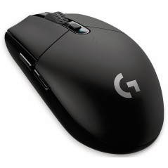Logitech G305 Optisk Trådløs Mus - Hurtig, Præcis og Ergonomisk Gaming Mus i Sort - Varenr. 5099206077836