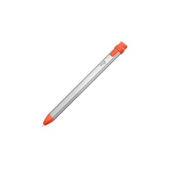 Køb Logitech Crayon Digitalpen - Grå Orange | Optimal til iPad og Kreativitet!
