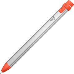 Køb Logitech Crayon Digitalpen - Grå Orange | Optimal til iPad og Kreativitet!