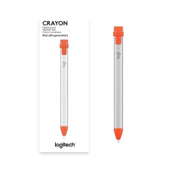 Køb Logitech Crayon Digitalpen - Grå Orange | Optimal til iPad og Kreativitet!
