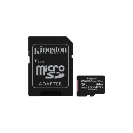 Kingston Canvas Select Plus microSDXC 64GB 100MB/s - Hurtig, Pålidelig og Ideel til Dine Behov!