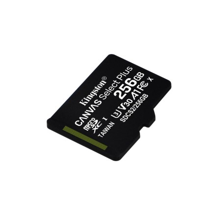 Kingston Canvas Select Plus microSDXC 256GB - Hurtig Lagring med 100MB/s - Ideel til Smartphone og Kamera