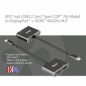 Club 3D CSV-1552 USB-C gen 2 til HDMI, DisplayPort 1.4 Videoadapter Sort Club 3D CSV-1552 USB-C gen 2 til HDMI, DisplayPort 1.4 Videoadapter Sort