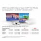 Club 3D CSV-1552 USB-C gen 2 til HDMI, DisplayPort 1.4 Videoadapter Sort Club 3D CSV-1552 USB-C gen 2 til HDMI, DisplayPort 1.4 Videoadapter Sort