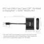 Club 3D CSV-1552 USB-C gen 2 til HDMI, DisplayPort 1.4 Videoadapter Sort Club 3D CSV-1552 USB-C gen 2 til HDMI, DisplayPort 1.4 Videoadapter Sort
