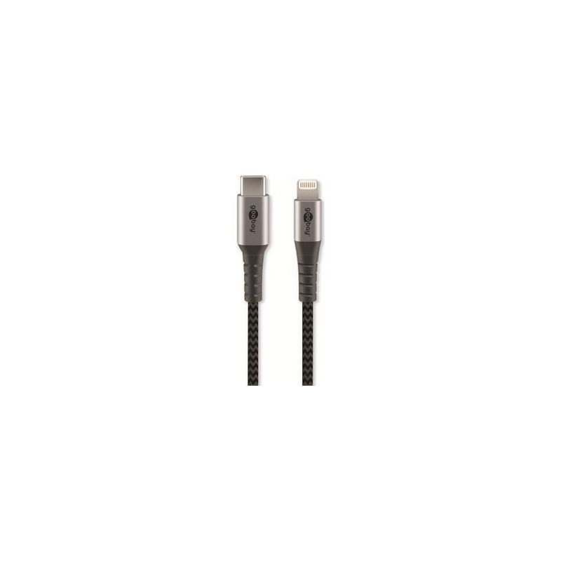 Goobay Lightning-kabel 1m braided MFi