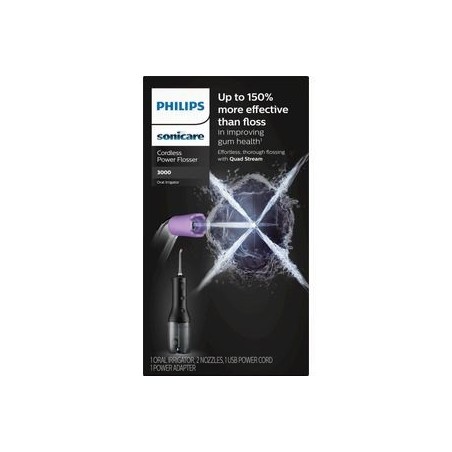 Philips Sonicare Power Flosser 3000 HX3826 - Effektiv Mundskylning til Sundere Tænder og Tandkød!