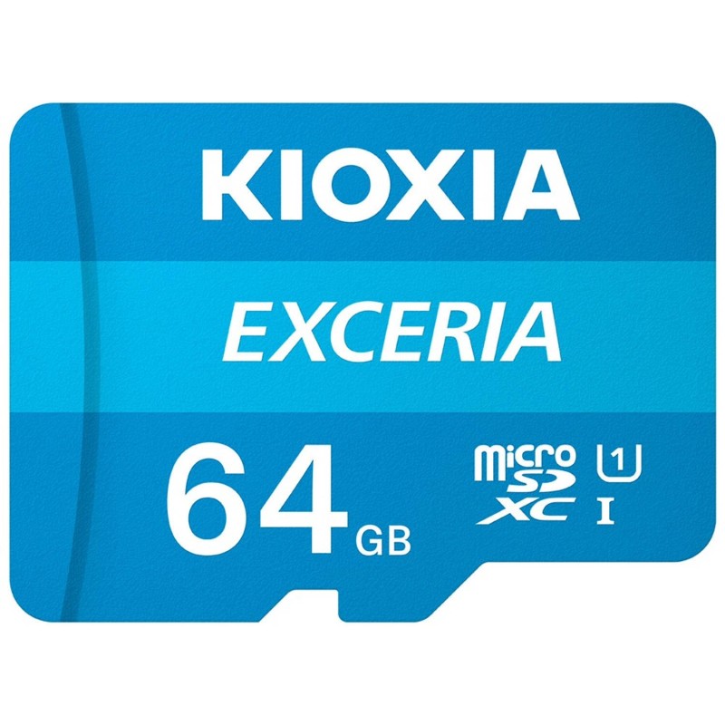 KIOXIA EXCERIA microSDXC 64GB 100MB/s KIOXIA EXCERIA microSDXC 64GB 100MB/s