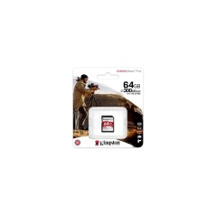 Kingston Canvas React Plus SDXC UHS-II Memory Card 64GB 300MB/s