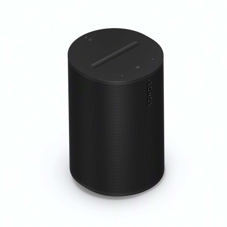 Sonos Era 100 Højttaler Sort - Enestående Lydkvalitet og Elegance til Dit Hjem!