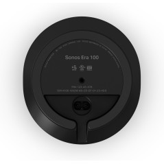 Sonos Era 100 Højttaler Sort - Enestående Lydkvalitet og Elegance til Dit Hjem!
