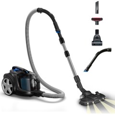 Philips PowerPro Expert FC9747 Støvsuger - Effektiv 2L Beholder i Blk/Sort - Optimal Rengøring!