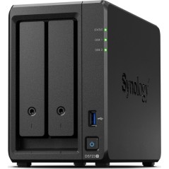Køb Synology DiskStation DS723+ - Kraftfuld og Effektiv NAS med Stor Lagerkapacitet - Varenummer: 4711174724444