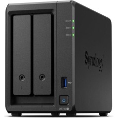 Køb Synology DiskStation DS723+ - Kraftfuld og Effektiv NAS med Stor Lagerkapacitet - Varenummer: 4711174724444