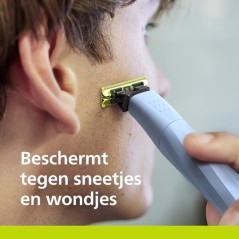 Philips OneBlade QP225 Reservelamel Trimmer - Præcis, Effektiv og Langtidsholdbar Barbering