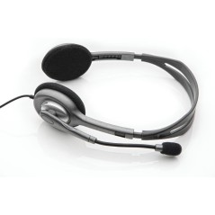 Logitech Stereo H111 Kabling Headset - Sort | Fantastisk Lydkvalitet & Komfortabelt Design
