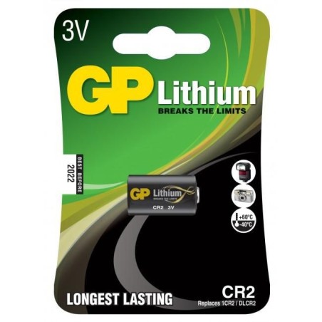 "GP Batteries Lithium Battery CR2 - Pålidelig og Langtidsholdbar 3703"