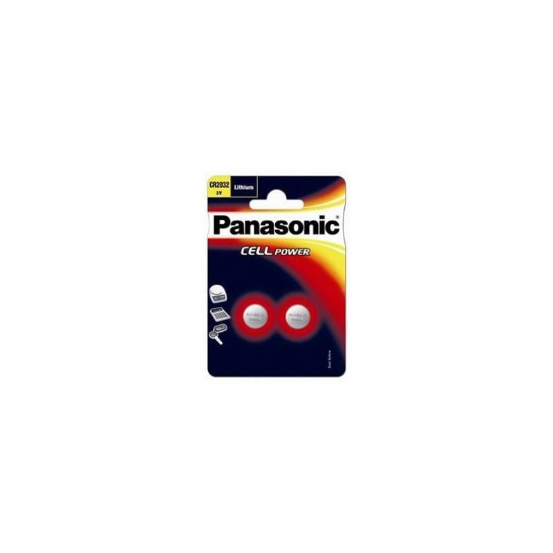 Panasonic CR2032, 1x2, 3V, 220mAh Panasonic CR2032, 1x2, 3V, 220mAh