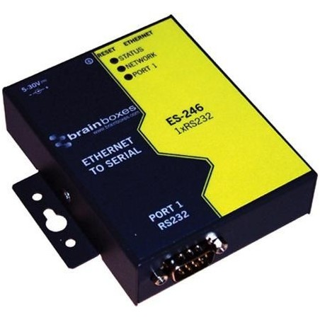 Effektiv og pålidelig Brainboxes Ethernet 1 Port RS232 (ES-246) til industrielle applikationer