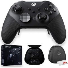 Køb Microsoft Xbox Elite Wireless Controller Gamepad til PC og Xbox One - Sort | Optimer din gamingoplevelse!
