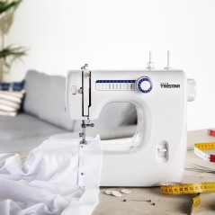 Tristar SM-6000 Symaskine Hvid - Effektiv og Brugervenlig Til Dit Næste Syprojekt | Varenummer: 8713016060006