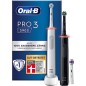 Oral-B PRO 3 3900 Duopack El tandbørste Sort og Hvid