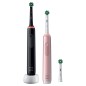 Oral-B PRO 3 3900 Duopack El tandbørste Sort og Hvid