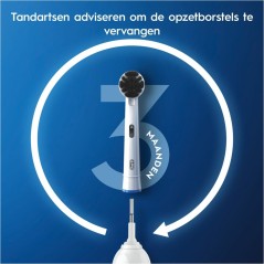 "Oral-B PRO 3 3900 Duopack El tandbørste - Effektiv Rensning i Sort & Hvid | Varenr. 8006540760765"