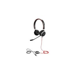 Jabra Evolve 40 UC stereo Kablet Høretelefoner Sort
