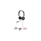Jabra Evolve 40 UC stereo Kablet Høretelefoner Sort Jabra Evolve 40 UC stereo Kablet Høretelefoner Sort