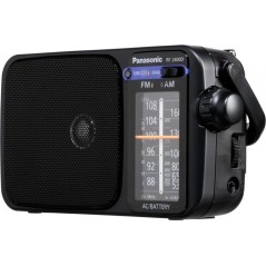 Panasonic RF-2400DEG Privat Radio Sort - Kvalitet, Stil og Fantastisk Lydoplevelse!