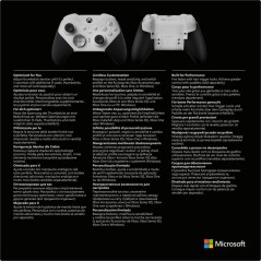 Microsoft Xbox Elite Wireless Controller Series 2 - Core Gamepad til iOS, PC, Series S & X | Optimal Gaming Præstation & Komfort
