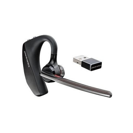 Poly - Plantronics Voyager 5200 UC Trådløs Headset Sort | Komfort, Kvalitet & Klar Lyd