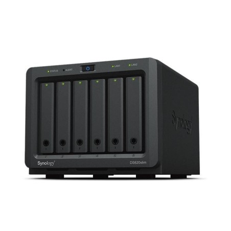 Effektiv og Kompakt: Synology DiskStation NAS DS620slim - Maksimal Ydeevne i Lille Pakke