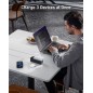 Anker 737 Powerbank 24000mAh 1xUSB-A 2xUSB-C Sort