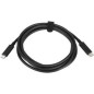 Lenovo USB-kabel 2m Sort