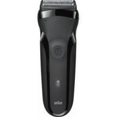 "Køb BRAUN Sort Shaver 300s - Effektiv, Stilren og Holdbar Barbering | Varenummer: 4210201163305"