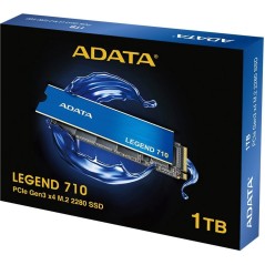ADATA Legend 710 1TB M.2 PCIe NVMe SSD - Hurtig, Pålidelig og Effektiv Lagring til Dit System