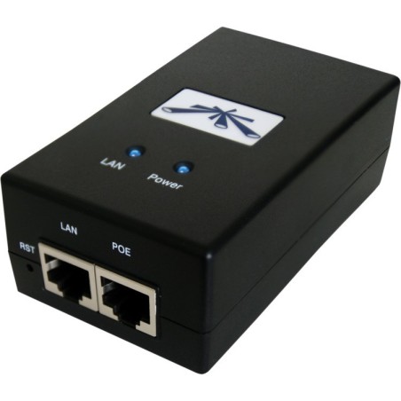 Ubiquiti Networks POE-24-12W-G Strøminjektor - Ekstern Sort | Effektiv strøm til dine enheder!