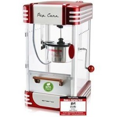 Emerio POM-120650 Popcorn-maskine 360W Silver/red metallic details