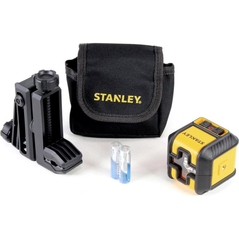 Stanley Cubix Krydslinjelaser Rød Stanley Cubix Krydslinjelaser Rød