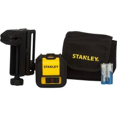 "Stanley Cubix Krydslinjelaser Rød - Præcis måling til dit projekt | Varenummer: 3253561774980"