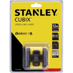 "Stanley Cubix Krydslinjelaser Rød - Præcis måling til dit projekt | Varenummer: 3253561774980"