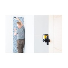 "Stanley Cubix Krydslinjelaser Rød - Præcis måling til dit projekt | Varenummer: 3253561774980"