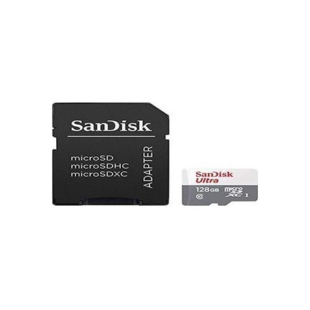 SanDisk Ultra microSDXC 128GB 100MB/s - Hurtig Dataoverførsel & Stor Kapacitet!