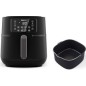 Philips Series 5000 HD9285 XXL Connected Airfryer 2000W Mørk sølv/sort