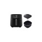 Philips Series 5000 HD9285 XXL Connected Airfryer 2000W Mørk sølv/sort